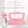 Nail Tool Sterilizer Box, Plastic Sterilizing Tray, Plastic Clean Sterilizing Box Storage Organizer for Nail, Tweezers, Eyelash Extensions, Hair Salon, Spa &amp; Cutter Manicure Equipment (Pink)