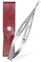 Cuticle Scissors Extra Fine Curved Professional Ultra Sharp Precise Pointed Tip Cuticle Trimmer Cutter for Hang Nails and Dry Skin