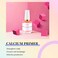 AIJIMEI 4in1 Professional Nail Kit Cuticle Remover Gel Cream Calcium Primer for Strengthening Nails Care with Nail Hardener Nail Strengthener and Cuticle Oil
