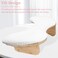 ANGNYA U-shaped Arm Rest for Nails Tech, Nail Arm Rest with Detachable Brackets Microfiber PU Leather Manicure Hand Rest Pillow for Nail Tech Must Haves Manicure Tools (White)