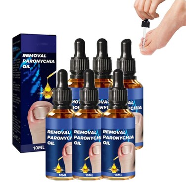 6PCs German Toenailcare Removal Paronychia Oil, Ingrown Toenail Nail Repair, German Toenailplus Oil Nail Renewal Liquid