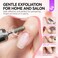 gelike ec Cuticle Cream for Dry Damaged Cuticles Organic Nail Cuticle Remover for Dry, Rough Hands Cracked Rigid Skin - Professional for Salon Home Use