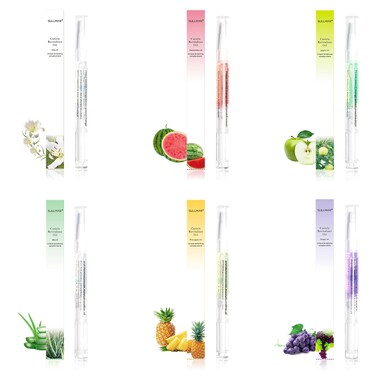 Cuticle Oil Pen Sweet Almond Nail Growth Serum and Repair Treatment Hydrating Oil for Dry Cuticles and Skin Cuticle Buddy Revitalize Nails with Radiant Nail Growth Oil (6pcs pens)