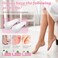 Yokilly Toe Nail Soaking Bowl, 2 PCS Toenails Soak Off Bowl, Shoe Design Foot Bath Soak Tub Bowl, Acetone Proof Pedicure Foot Spa Nail Soaker Bowl for Soak Off Dip Powder Gel Polish Remover (White)