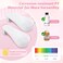 Yokilly Toe Nail Soaking Bowl, 2 PCS Toenails Soak Off Bowl, Shoe Design Foot Bath Soak Tub Bowl, Acetone Proof Pedicure Foot Spa Nail Soaker Bowl for Soak Off Dip Powder Gel Polish Remover (White)