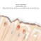 Practice Manicure Fingers, Silicone Fake Practice Fingers for DIY Acrylic Nails Flexible Joints Nail Finger Nail Training Finger Bendable for Nails Practice Art DIY