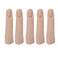 Practice Manicure Fingers, Silicone Fake Practice Fingers for DIY Acrylic Nails Flexible Joints Nail Finger Nail Training Finger Bendable for Nails Practice Art DIY