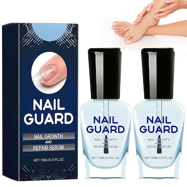Onyxoguard Nail Growth And Repair Serum, Nail Growth Serum, Onyxoguard Serum, Nail Growth and Strengthener Essence For Thin Nails And Growth(2 Pcs)