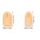 DOITOOL 10 Pcs Fake Hand Silicone Finger Cover,Finger Tip Replacement,Fake Finger Manicure Finger Covers,Nail Art Hand Accessory for Nail Art Practice