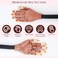 Saviland Practice Hand for Acrylic Nails, Flexible Moveable Fake Hands, Manicure Trainng Hand Nail Kit for Beginners, Movable Nail Maniquin Hand with 200PCS Nail Tips, Nail Glues, Brush and Clipper