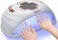 UV LED Nail Lamp for Two Hand,248W Professional Nail Dryer for Gel Polish,Large Space UV Light for Nails,45 LED Beads 4 Timers Settings &amp; Auto Sensor,Gel Nail Art Lamp for Fingernail and Toenail