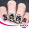 Whats Up Nails - B070 Campfire Stories Stamping Plate for Nail Art Design