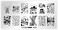 Whats Up Nails - B070 Campfire Stories Stamping Plate for Nail Art Design