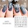 KADS 5Pcs Nail Stamp Plates Set Nails Art Stamping Plate Set Nail Plate Template Image Plate Ocean Series