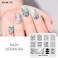 KADS 5Pcs Nail Stamp Plates Set Nails Art Stamping Plate Set Nail Plate Template Image Plate Ocean Series