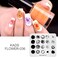 KADS 5pcs Nail Stamp Plates Set Nails Art Stamping Plate Leaves Flowers Animal Nail Plate Template Image Plate
