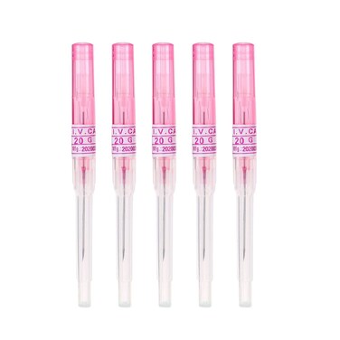 Piercing Needles,5PCS 20G IV Catheter Needles Kit Piercing for IV Start Kits,Ear Nose Piercing Needles Supply(20G)