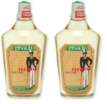 Clubman Pinaud Classic Vanilla After Shave Lotion, 6 Fl Oz (Pack of 2)