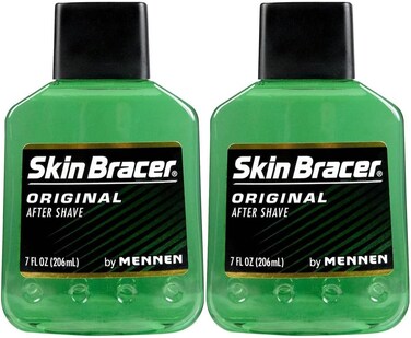 Skin Bracer by Mennen Afta After Shave-7 oz, 2 pk