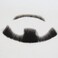 zigzag hair Face Beard Extension Human Hair Mustache Black Costume Fake Beard for Adults Men Realistic Makeup Lace Invisible False Beards (Black, Beard 7)
