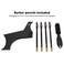 Beard Shaper, Professional Beard Shaping Tools with 4pcs Barber Pencil, Beard Template and Beard Brush, Beard Shape up Tool for Line Up &amp; Edging, Gifts for Dad, Husband