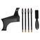 Beard Shaper, Professional Beard Shaping Tools with 4pcs Barber Pencil, Beard Template and Beard Brush, Beard Shape up Tool for Line Up &amp; Edging, Gifts for Dad, Husband