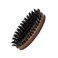 Mini Beard Brush for Men, Boar Bristle Beard Brush for Travel, Pocket Sized Mustache Beard Oval Wooden Brush, for Beard Grooming &amp; Styling