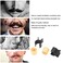 ZJchao Mustache Curler for Men, Beard Styling Tool, Handlebar Beard Shaping Template, Black, Gifts for Father Boy Husband Boyfriend