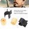ZJchao Mustache Curler for Men, Beard Styling Tool, Handlebar Beard Shaping Template, Black, Gifts for Father Boy Husband Boyfriend