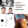 Moustache Training Wheels, 2 Pair Set - Size L &amp; Size S Mustache Curler, Hair Styling Tool for Handlebar Mustache, Perfect Gentleman's Gift