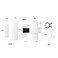 Moustache Training Wheels, 2 Pair Set - Size L &amp; Size S Mustache Curler, Hair Styling Tool for Handlebar Mustache, Perfect Gentleman's Gift