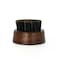 Small and Round Beard Brush, Pocket Travel Men's Wooden Boar Bristle Hair Beard Mustache Brush for Men (Skull)
