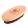 Boar Bristle Hair Beard Brush for Men, Pocket Travel Men's Wooden Small Soft Beard Brush (Skull)