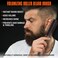 Beard Brush Round Brush, Style&amp; Add Volume for Short&amp; Long Beard &amp; Hair, Roller Beard Comb Works Great with Beard Oil, Balm. Upgrade Beard Brush, Heat-Resistant Grooming Tool, All Hair Beard or Curls