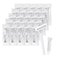 Disposable Razors in Bulk, Bulk Razors with Knife Cap, Individually Packaged Disposable Razors Bulk with Shaving Cream for Hotels, Shelters, Homeless, Nursing Homes, Charities, White (30)