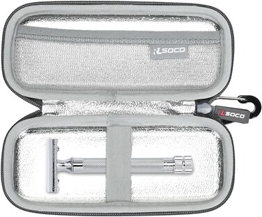RLSOCO Case for Merkur Futur 23C/33C/34C/37C/38C Razor &amp; works with Schick Razor