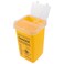 Ciieeo Blade Dispenser Case Disposable Razor Blade Disposal Case Barber Shop Storage Bank Container for Used Razor Blades Broken Cutter Devices Old Waste Blades Yellow
