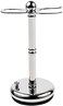 Parker Safety Razor's Deluxe Chrome Straight Razor and Shave Brush Stand