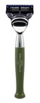 Edwin Jagger Diffusion 72 Series - Gillette Fusion Proglide Razor, Chrome Plated (Green)