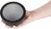 Linkidea Marble Shaving Soap Bowl, 100% Natural Marble with Interior Grooves for Maximum Lather, Heat Retaining Stone Provides a Luxurious Hot Shave Experience, Gift for Husband, Dad (Black)