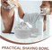 FRCOLOR Shaving Cream Bowl Beard Shaving Bowl Men Shaving Bowl Shave Cup Shaving Dish Shaving Lather Bowl Badger Shaving Bowl Shaving Mug Bubbles American Style Travel