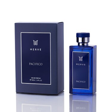 Merve Pacifico Premium Long Lasting Fragrance Luxury Scent For Men   Fruity, Marine, Woody