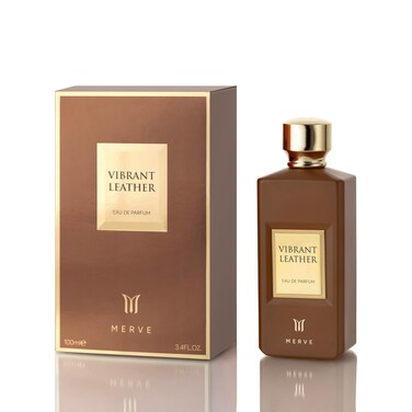 Merve Vibrant Leather Premium Long Lasting Fragrance Luxury Scent For Unisex   Spicy, Leathery, Musk