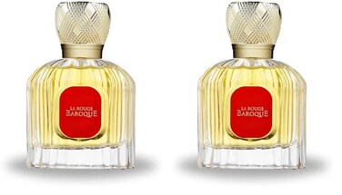 Maison Alhambra Lattafa Alhambra Baroque Rouge 540 for Unisex Eau de Parfum Spray, 3.4 Ounce (Pack of 2)