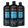 TRESemm&eacute; 3-in-1 Shampoo, Conditioner, &amp; Detangler Clean &amp; Replenish Pack of 3 to Cleanse, Condition, &amp; Detangle, with Pro Vitamin C &amp; Green Tea, 28 oz