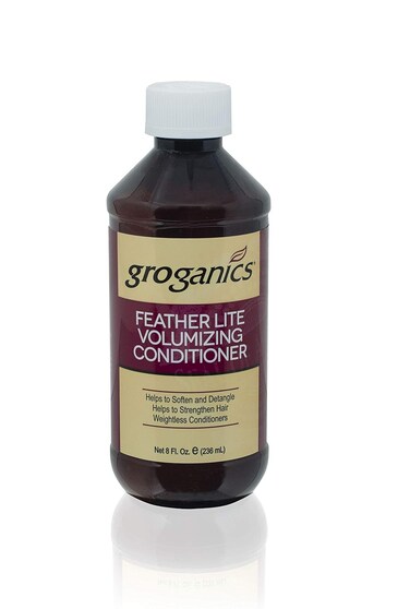 Groganics Feather Lite Volumizing Conditioner, 8 Ounce