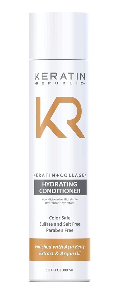 Keratin Republic Keratin + Collagen Hydrating Conditioner 10.1 OZ