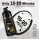 Black Hair Dye Shampoo 3 in 1 Champu Para Canas for Gray Hair Coverage, Natural and Herbal Color Shampoo for Women