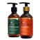 Shampoo Conditioner Set for Hair Loss, Paraben &amp; Sulfate Free Shampoo and Conditioner with Ayurvedic Herbs, Hair Growth Shampoo &amp; Conditioner for Dry and Damage Hair. 2 Bottles (10oz Each)