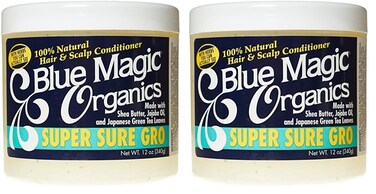 Blue Magic Super Sure Hair Growth Product, 12 Ounce (Pack of 2)
